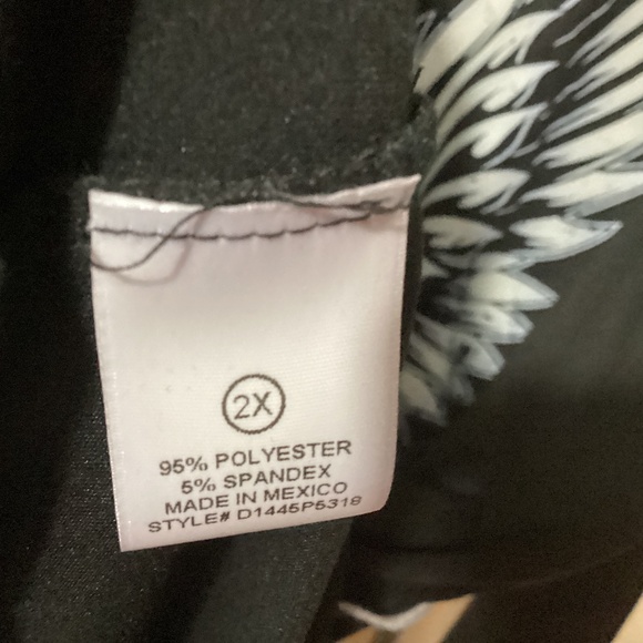 Women’s Black Long Sleeve Dress Rock & Roll Logo - Picture 5 of 5